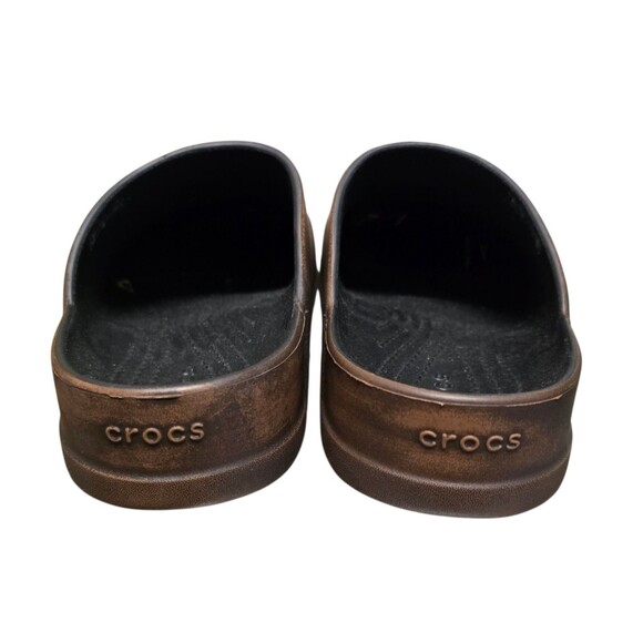 Crocs Dylan Burnished Clogs Womens Size 7 Brown New No Box - Picture 6 of 11